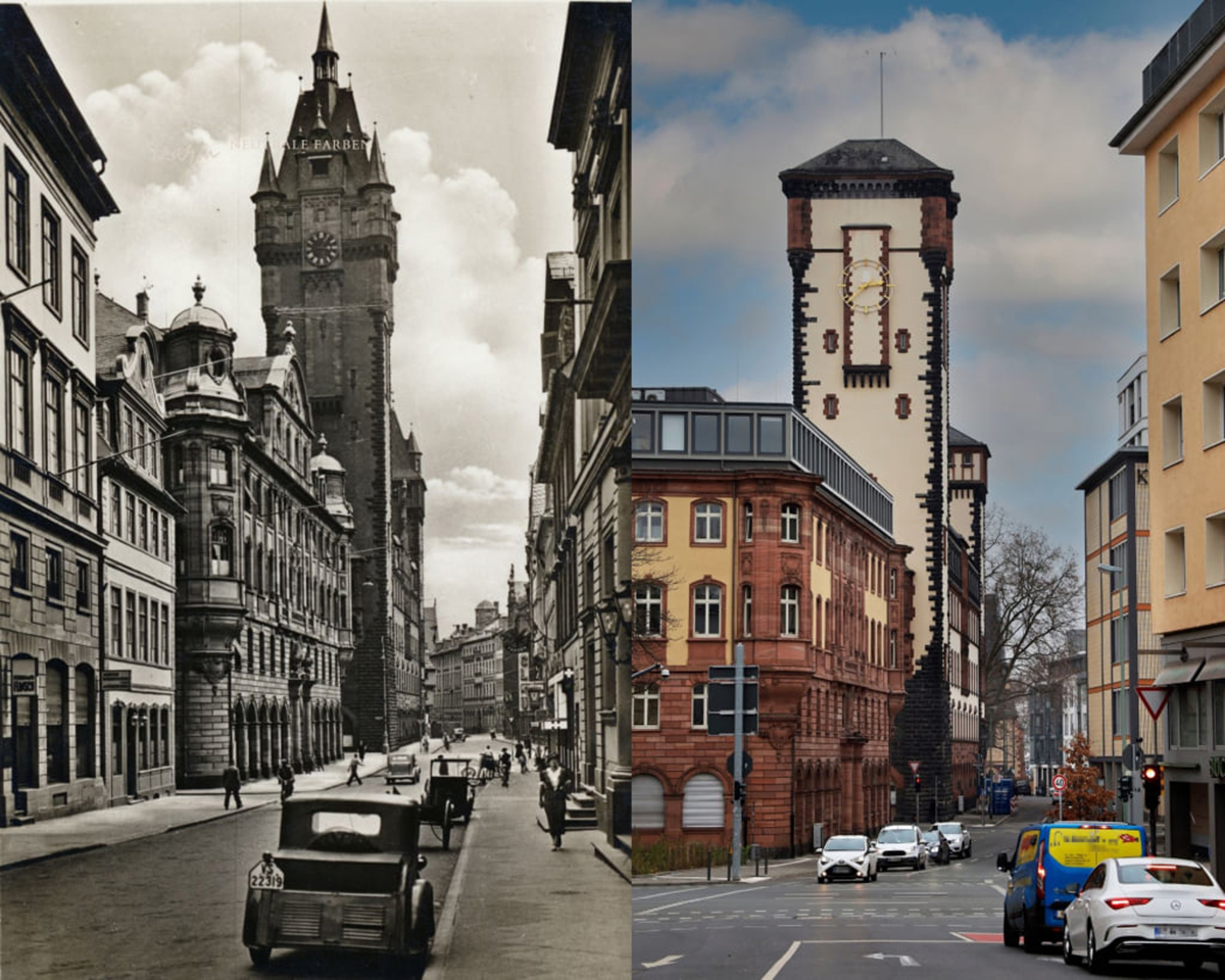 Geçmişten bugüne Frankfurt'un değişimi