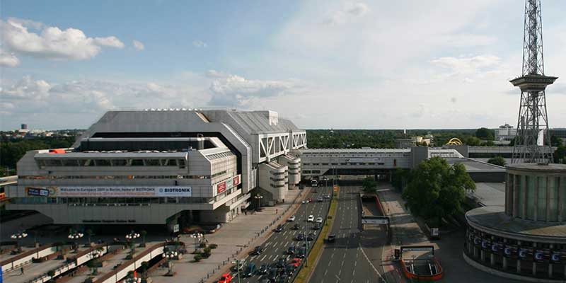 Messe Berlin is very close to the city center and easy to reach.