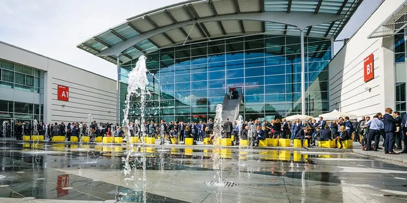 messe münchen - ziyaretçiler