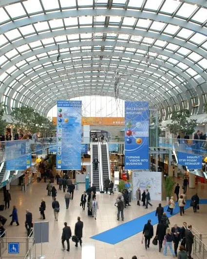 messe d&uuml;sseldorf fairground germany